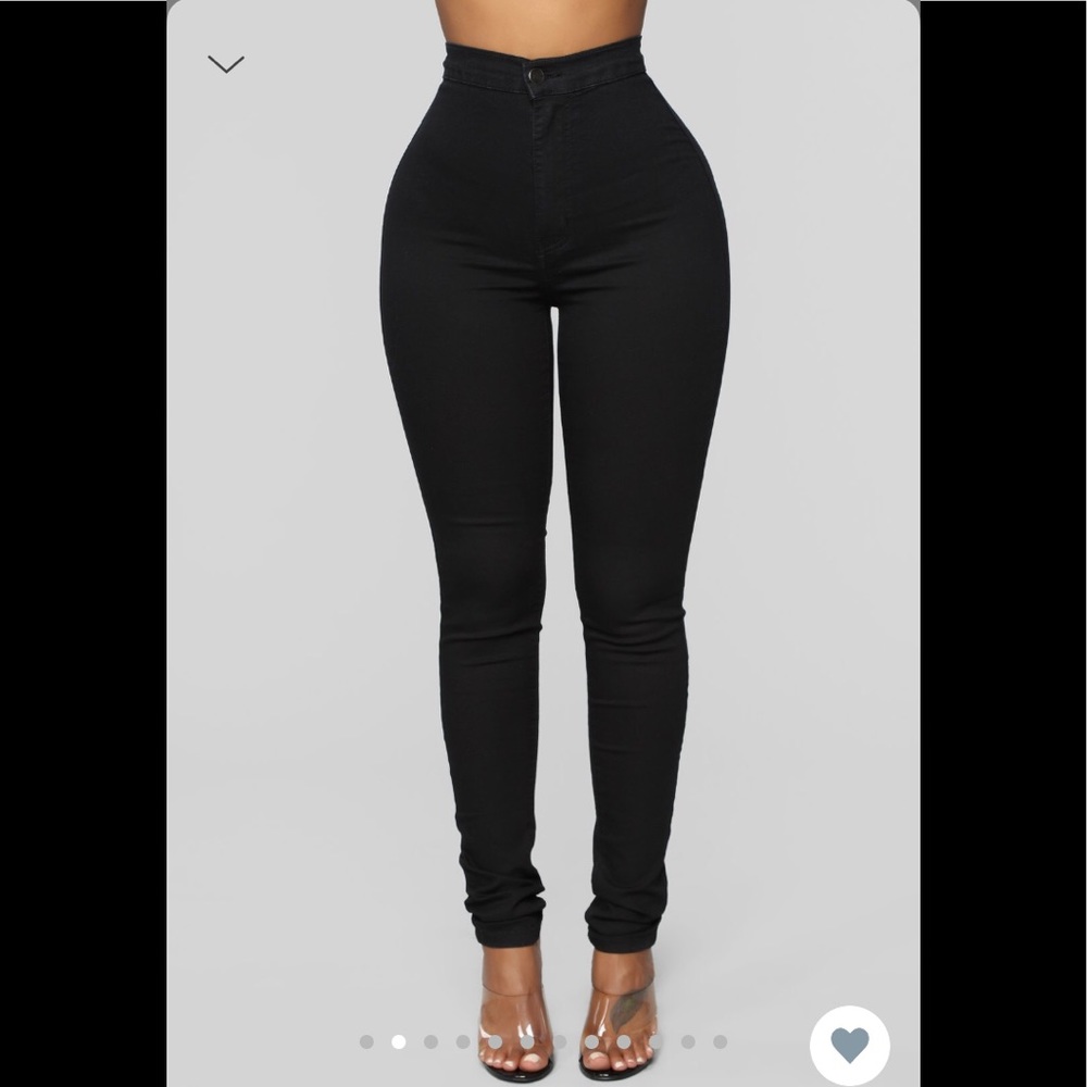FASHION NOVA BLACK JEANS